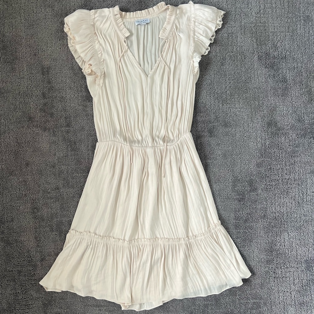 Current Air Zoey Pleated Skirt Mini Dress